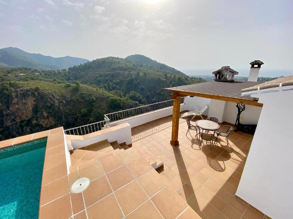 Casa Con Increibles Vistas A Las Montanas Y Al Mar Frigiliana Ngoại thất bức ảnh